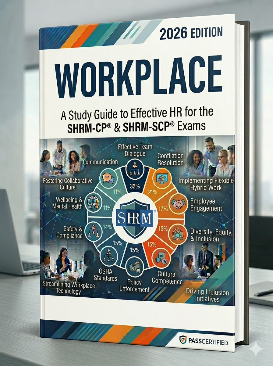 SHRM WorkPlace - Comprehensive Study Guide Book 2026